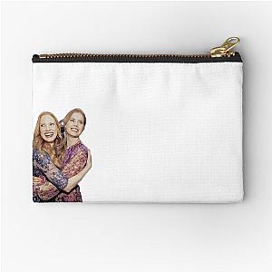 Jessica Chastain and Amy Adams Hugging Zipper Pouch