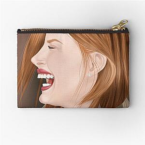 Jessica Chastain Portrait Zipper Pouch