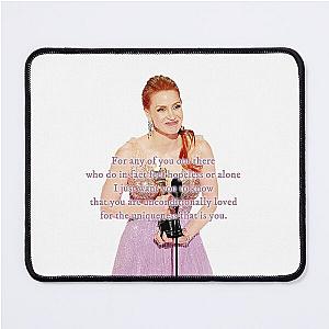 Jessica Chastain - Uniquely Loved  Mouse Pad