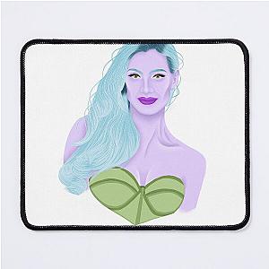 Jessica Chastain mint Mouse Pad