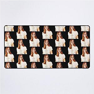 Feminist Jessica Chastain Desk Mat