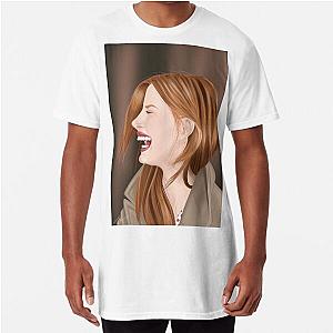 Jessica Chastain Portrait Long T-Shirt