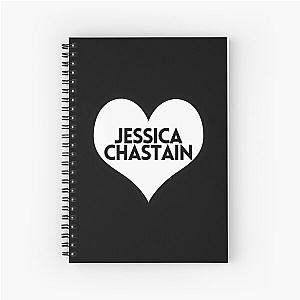 Love Jessica Chastain Spiral Notebook