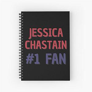 Jessica Chastain 1 Fan Spiral Notebook