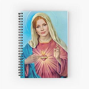 i believe in jessica chastain Spiral Notebook