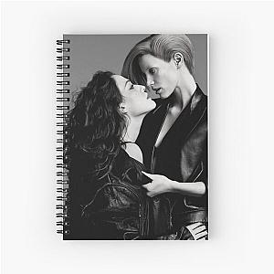 kat dennings and jessica chastain Spiral Notebook