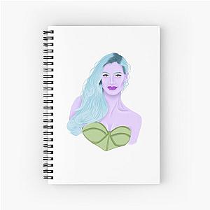 Jessica Chastain mint Spiral Notebook