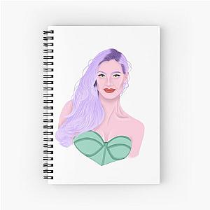 Jessica chastain pinj Spiral Notebook