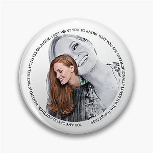 JESSICA CHASTAIN  OSCAR SPEECH Pin