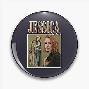 Music Vintage Jessica Chastain Gift Music Fans Pin