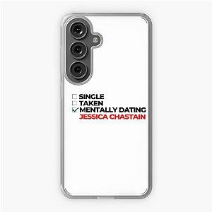 Mentally Dating Jessica Chastain Samsung Galaxy Soft Case