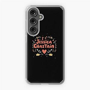 I Love Jessica Chastain Samsung Galaxy Soft Case