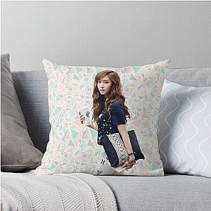 Jessica Jung Throw Pillow