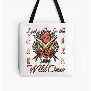 JESSIE MURPH and Jelly Roll I got a thing for the wild ones All Over Print Tote Bag