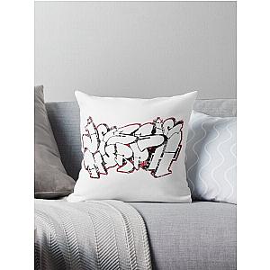 Jessie Murph Graffiti Throw Pillow