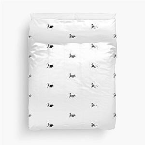 Jessi Simple Custom Name Duvet Cover