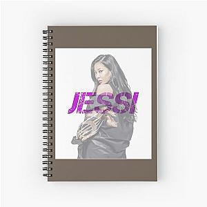 Jessi Transparent Nametag   	 Spiral Notebook