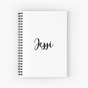 Jessi Simple Custom Name Spiral Notebook