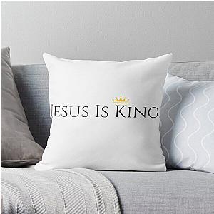 Jesus Is King Pillows - Jesus Is King Throw Pillow RB0309