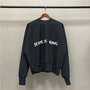 Jesus Is King Sweatshirts - Kanye West Jesus Is King Chicago Loose Sweatshirt JSK0309