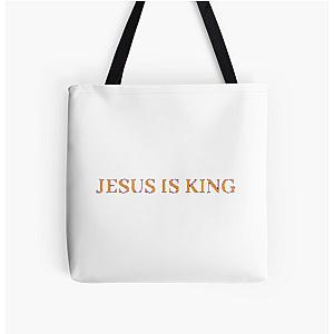 Jesus Is King Bags - Jesus is King Sticker All Over Print Tote Bag RB0309