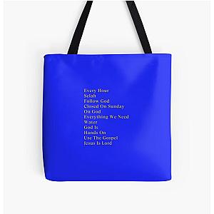 Jesus Is King Bags - Jesus is King All Over Print Tote Bag RB0309