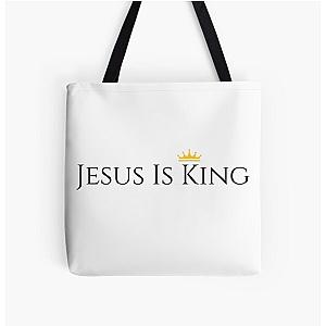 Jesus Is King Bags - Jesus Is King All Over Print Tote Bag RB0309