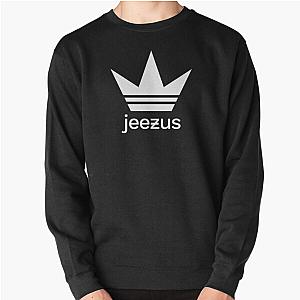 Jesus Is King Sweatshirts - Jeezus Crown Jesus is King Pullover Sweatshirt RB0309