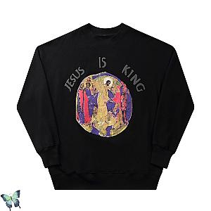 Jesus Is King Sweatshirts - Jesus Is King Kayne West High-Quality Sweatshirt JSK0309