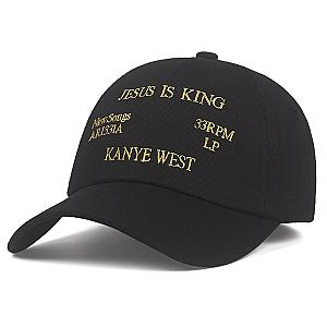 Jesus Is King Hats &amp; Caps - Kanye West Jesus Is King Album Baseball Caps JSK0309