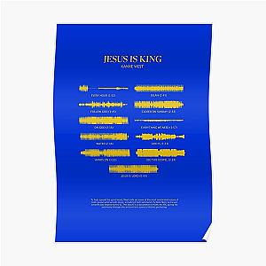 Jesus Is King Posters - Jesus is King by Kanye West Poster RB0309