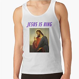 Jesus Is King Tank Tops - JESUS IS KING LIMITED merch  Tank Top RB0309