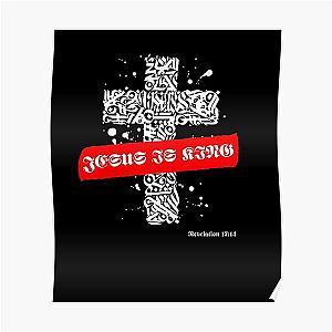 Jesus Is King Posters - Jesus Is King - Revelation 17:14 Poster RB0309