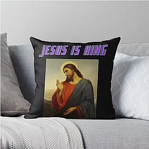 Jesus Is King Pillows - JESUS IS KING LIMITED merch  Throw Pillow RB0309