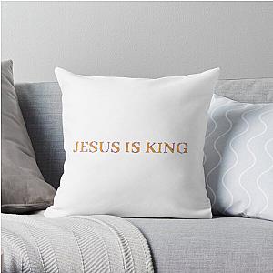 Jesus Is King Pillows - Jesus is King Sticker Throw Pillow RB0309