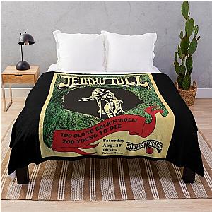 Jethro Tull no Frame Throw Blanket