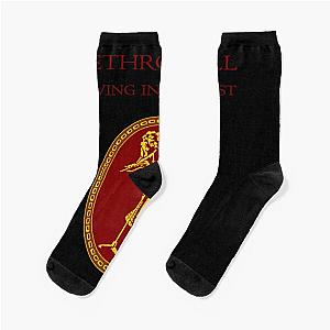 Crest of a Knave Jethro Tull Flute 70s Socks