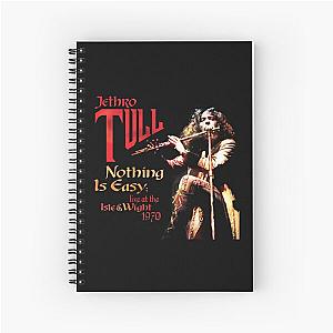 Jethro Tull Living In The Past Spiral Notebook