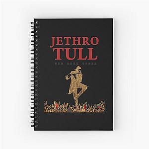 Vintage Jethro Tull Living In The Past Spiral Notebook