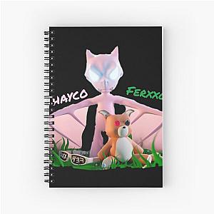 Feid jhayco Pokémon  Spiral Notebook