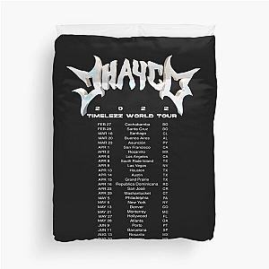 Jhayco Timelezz Tour Red 2 merch Duvet Cover