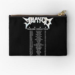 Jhayco Timelezz Tour Red 2 merch Zipper Pouch