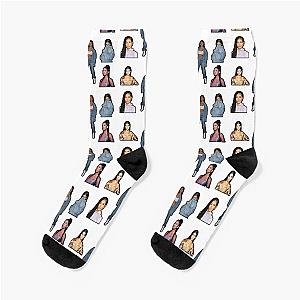 Jhene Aiko Sticker Pack - Birthday Christmas  Socks