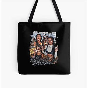 Jhene Aiko Vintage 90s All Over Print Tote Bag