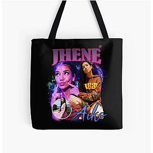 Jhene Aiko Jhene Aiko Vintage 90s All Over Print Tote Bag