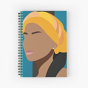 Jhene Aiko Art  Spiral Notebook