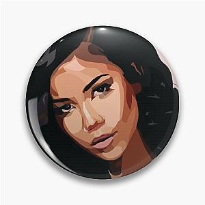 Jhene Aiko Art Pin