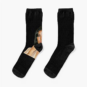 Jhene Aiko Sticker Socks