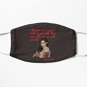 Jhene Aiko ("Sailing Not Selling Lyrics) Flat Mask