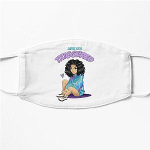 Jhene Aiko Trigerred Flat Mask